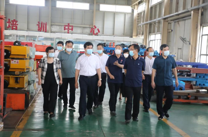 市委常委、縣委書記王俊紅到河北新大地調(diào)研 
