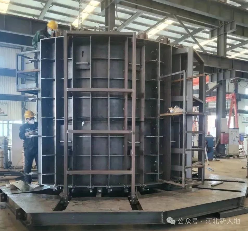 風電立式管片模具首件驗收順利通過！